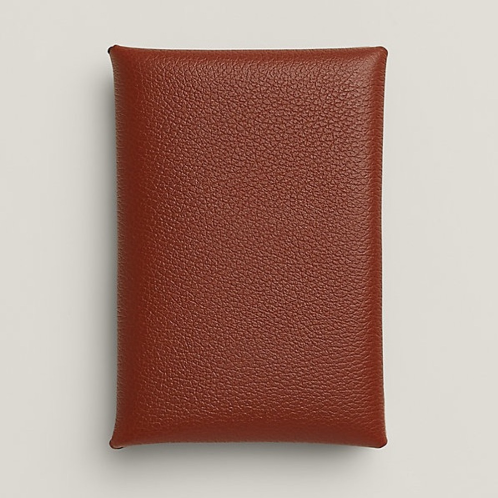 Hermes Calvi unisex cardholder wallet